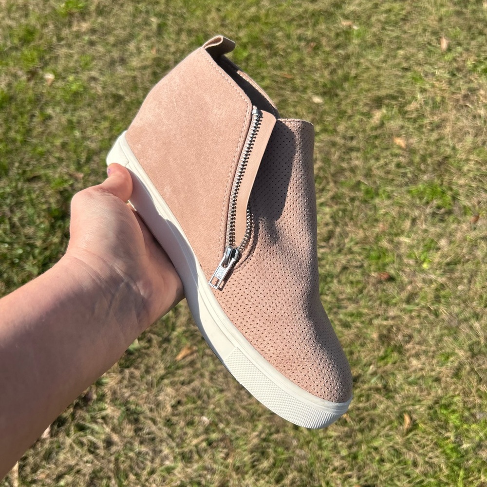 Pink Slip-On Sneakers - Picture 6 of 6
